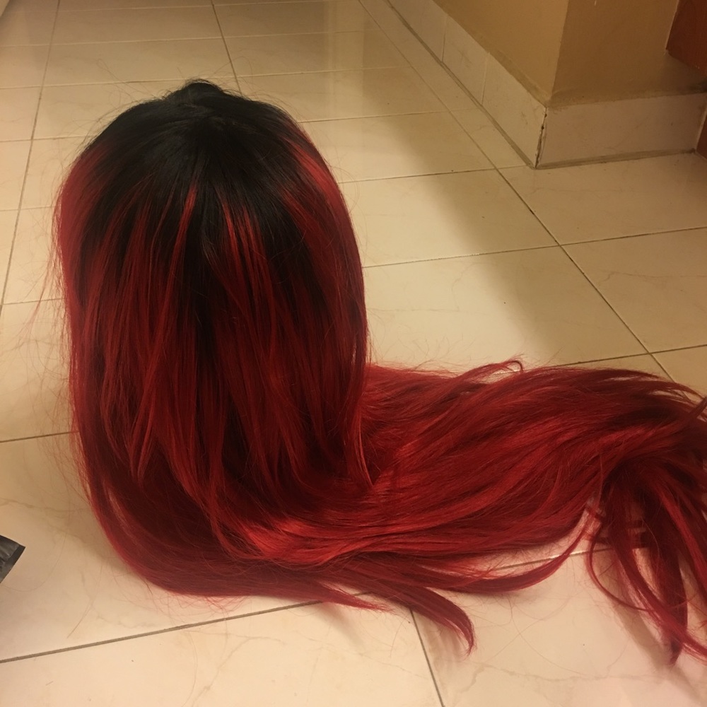Lace front wig